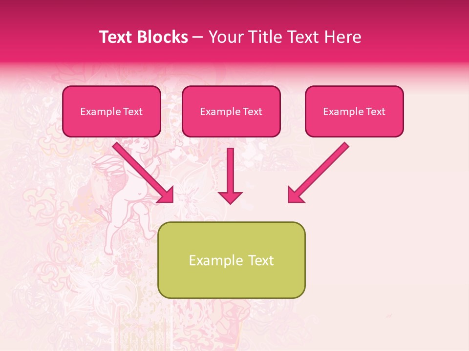Graphic Brochure Greeting PowerPoint Template