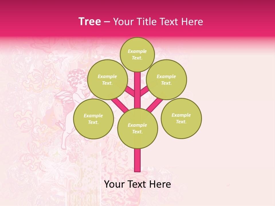 Graphic Brochure Greeting PowerPoint Template