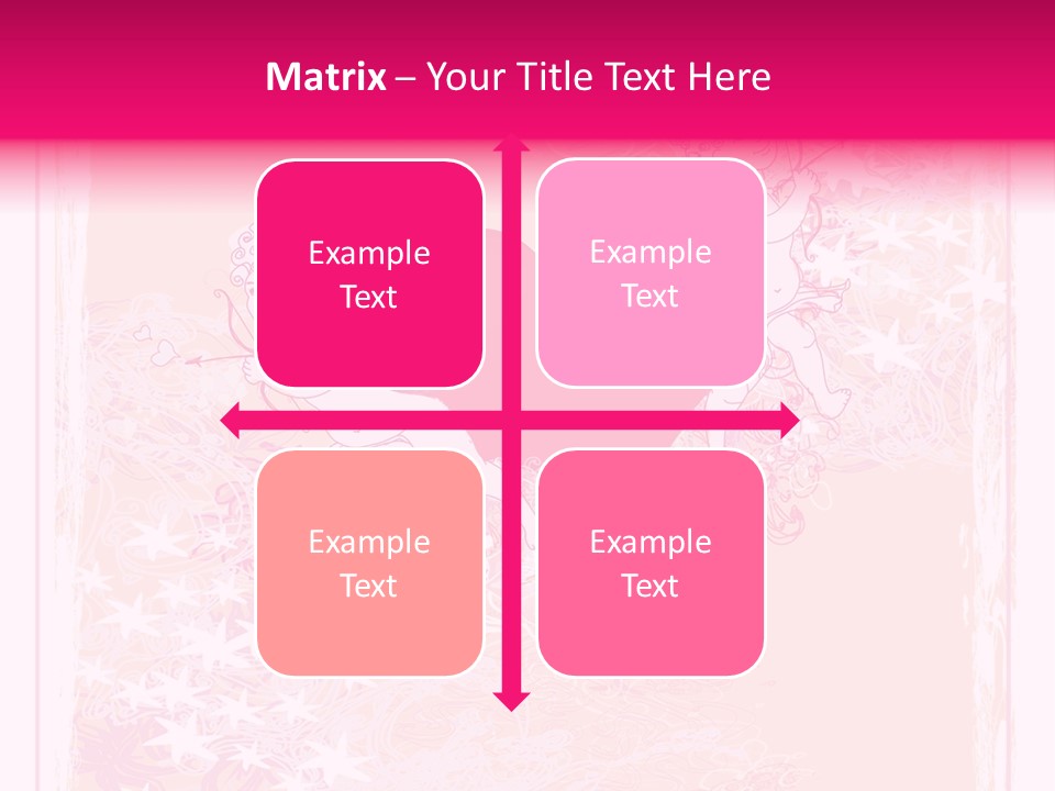 Honeymoon Sign Ornate PowerPoint Template