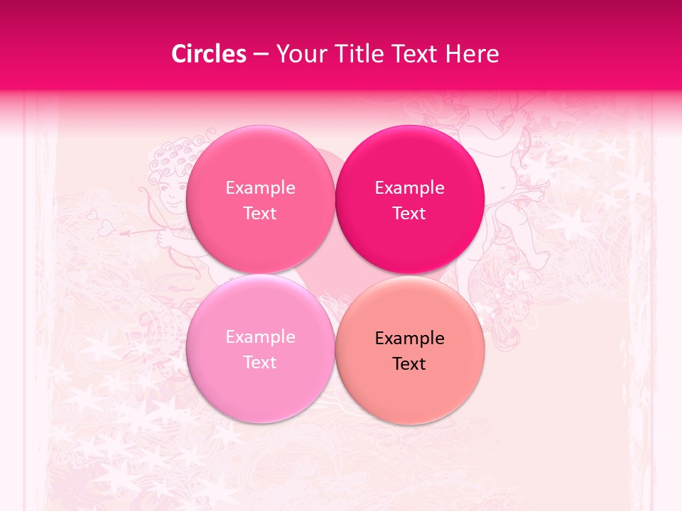 Honeymoon Sign Ornate PowerPoint Template