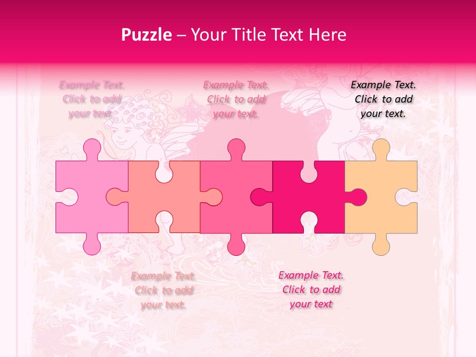 Honeymoon Sign Ornate PowerPoint Template