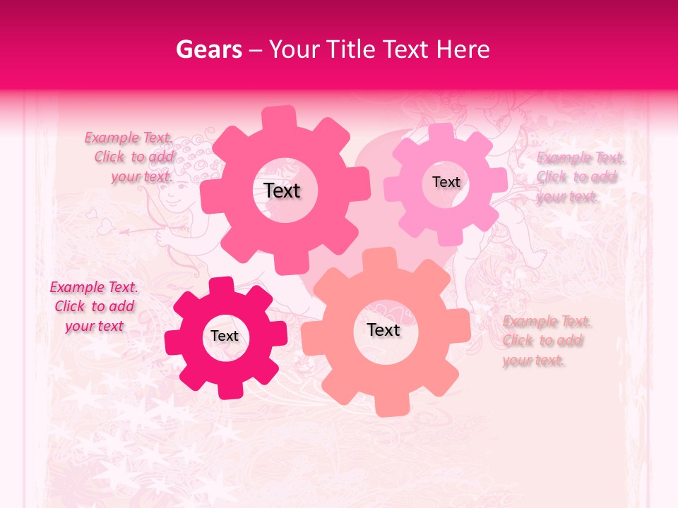 Honeymoon Sign Ornate PowerPoint Template