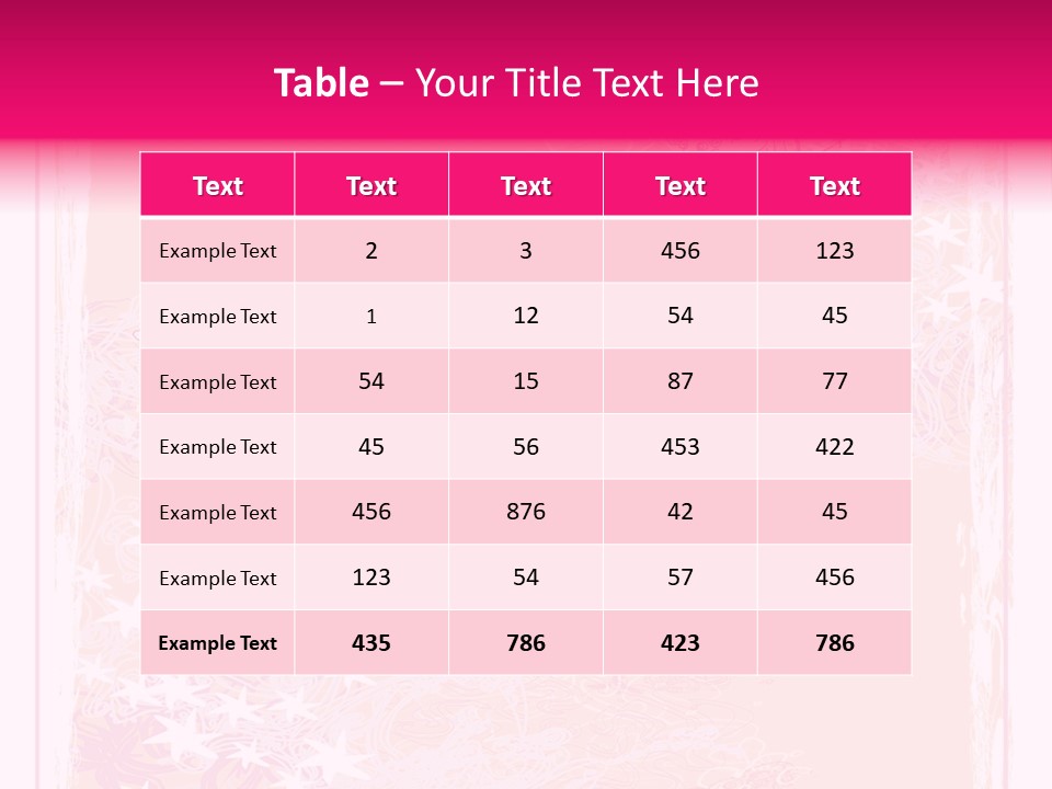 Honeymoon Sign Ornate PowerPoint Template