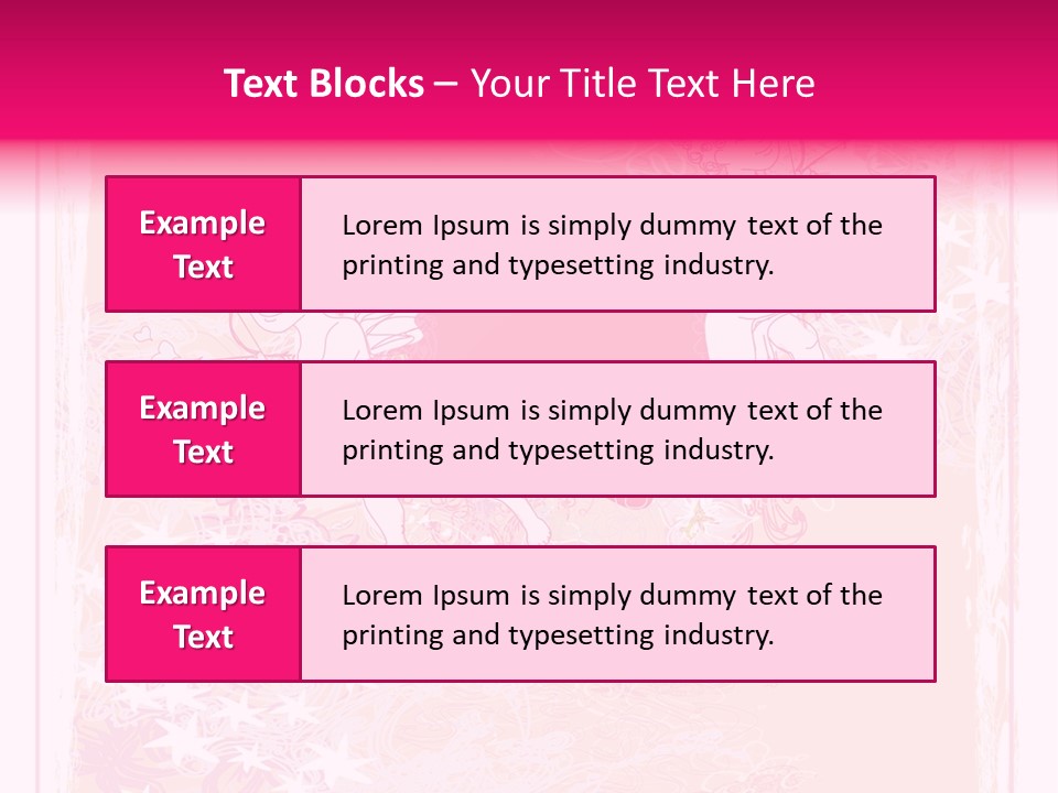 Honeymoon Sign Ornate PowerPoint Template