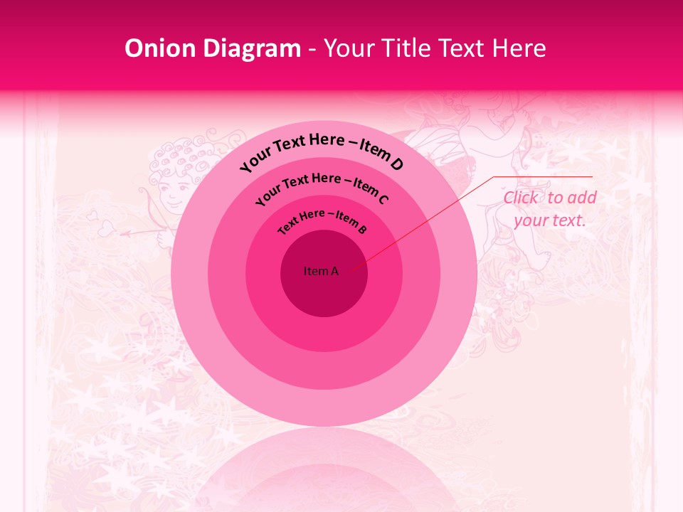 Honeymoon Sign Ornate PowerPoint Template