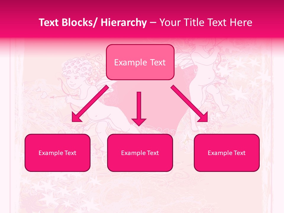 Honeymoon Sign Ornate PowerPoint Template