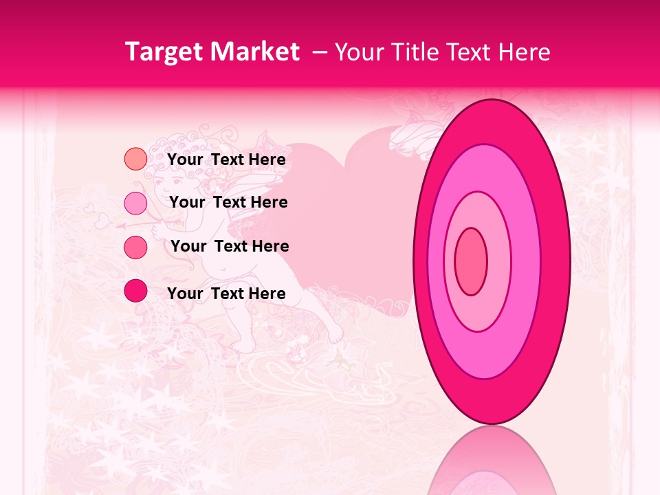 Honeymoon Sign Ornate PowerPoint Template