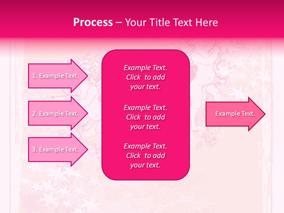 Honeymoon Sign Ornate PowerPoint Template