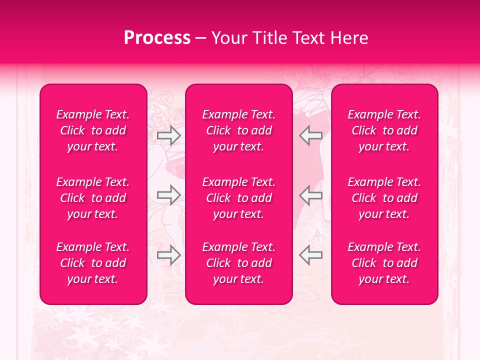 Honeymoon Sign Ornate PowerPoint Template