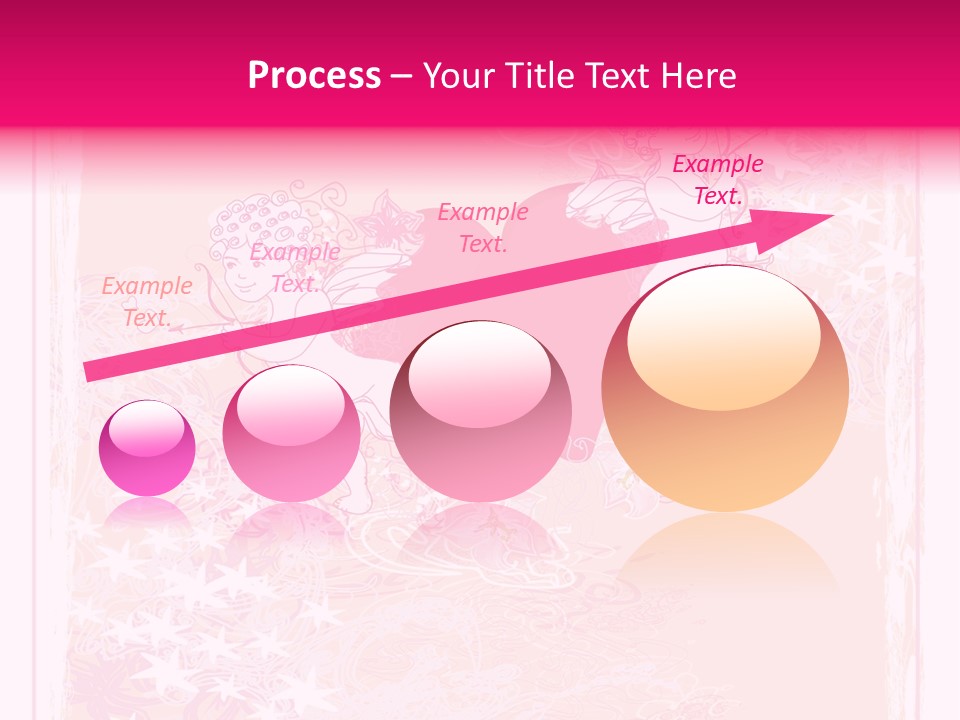 Honeymoon Sign Ornate PowerPoint Template