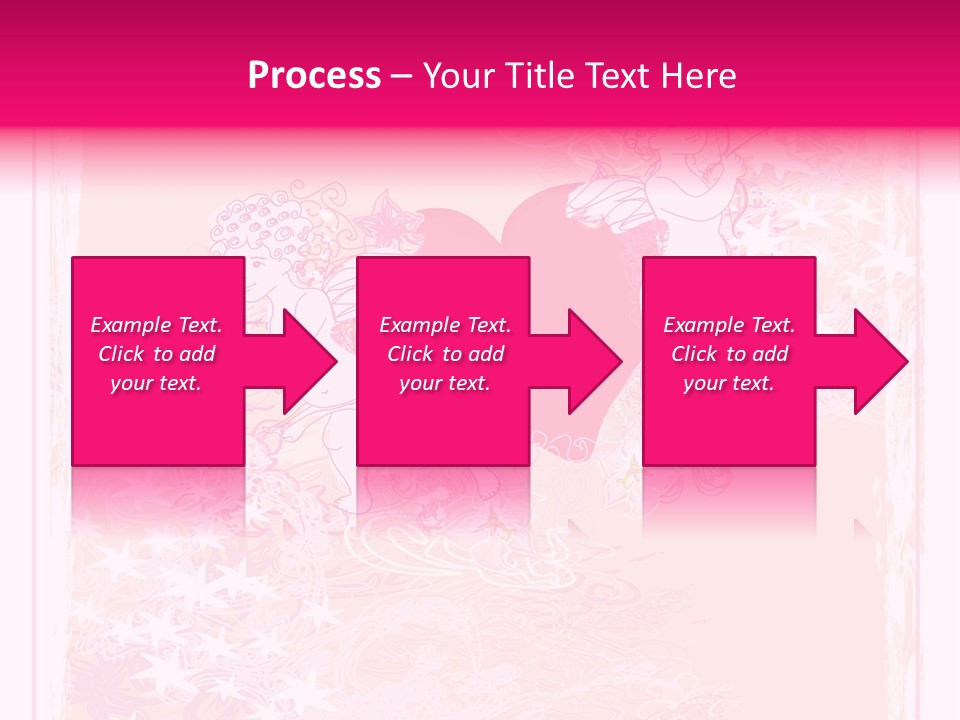 Honeymoon Sign Ornate PowerPoint Template