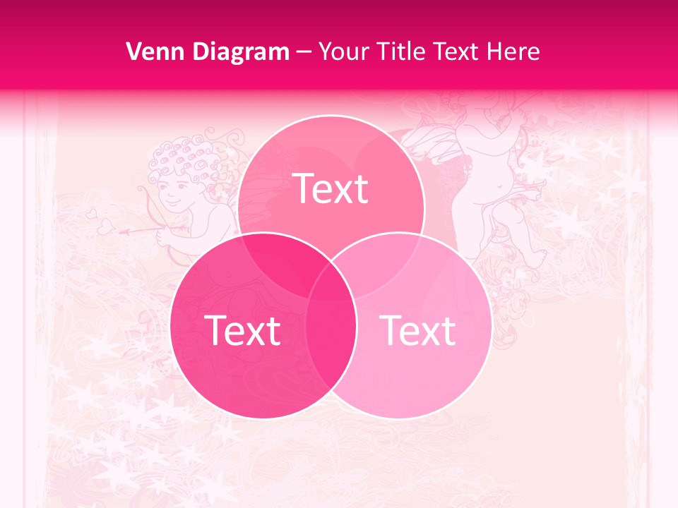 Honeymoon Sign Ornate PowerPoint Template