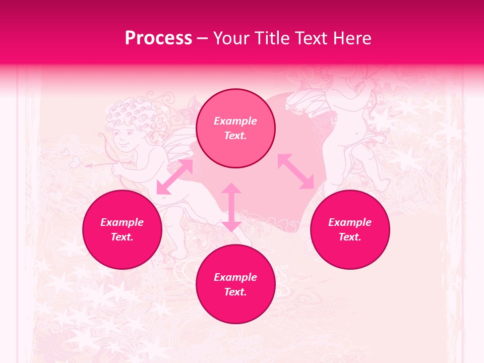 Honeymoon Sign Ornate PowerPoint Template