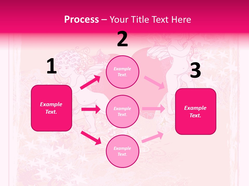 Honeymoon Sign Ornate PowerPoint Template