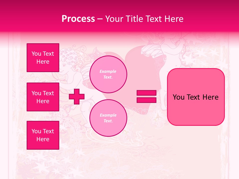 Honeymoon Sign Ornate PowerPoint Template