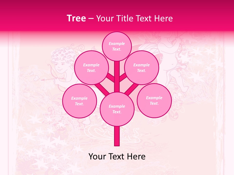 Honeymoon Sign Ornate PowerPoint Template