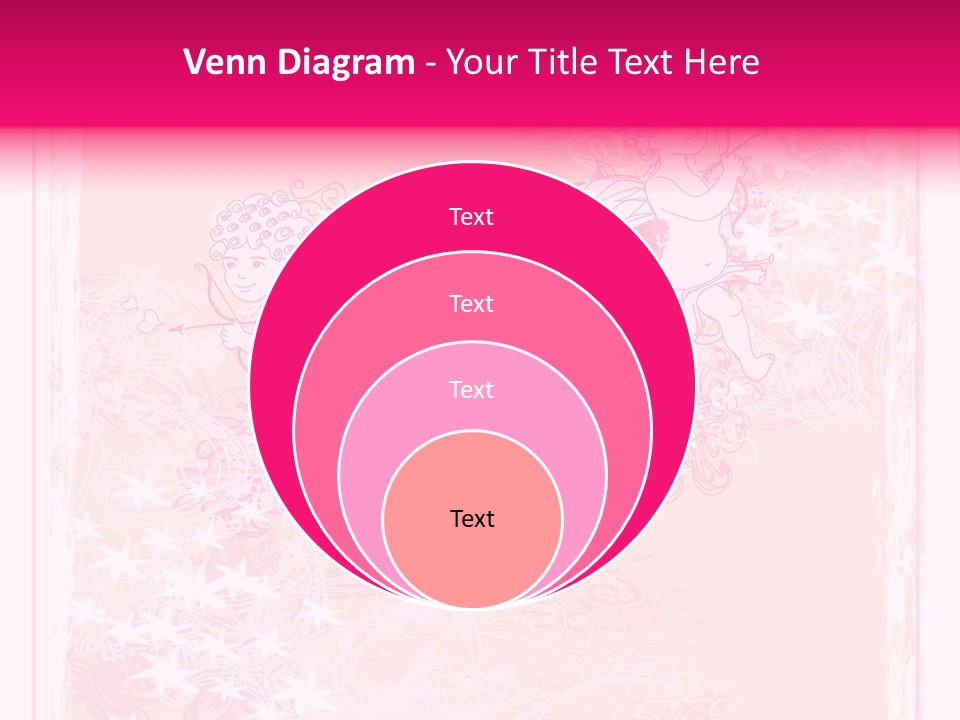 Honeymoon Sign Ornate PowerPoint Template