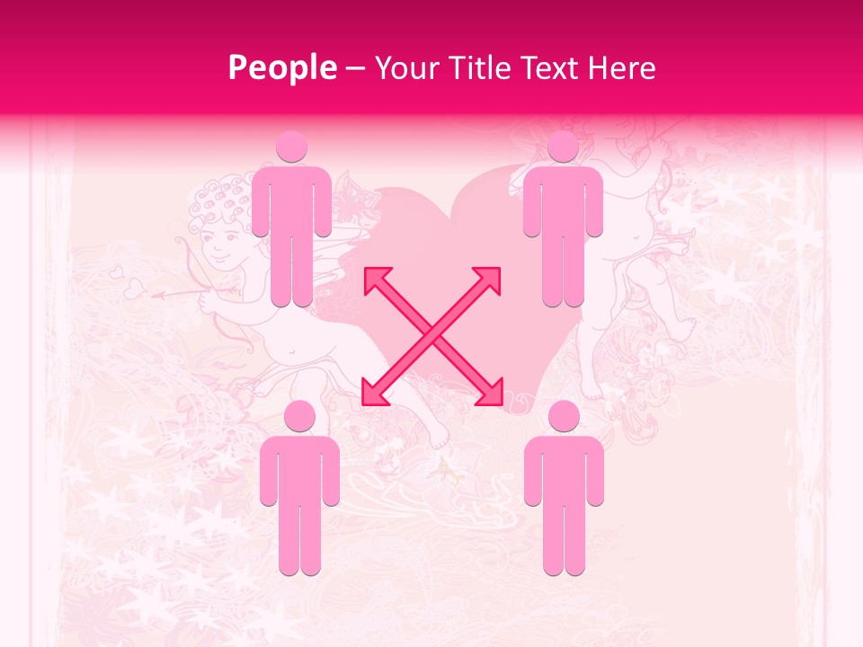 Honeymoon Sign Ornate PowerPoint Template