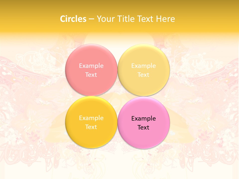 Beautiful Artistic Decorative PowerPoint Template