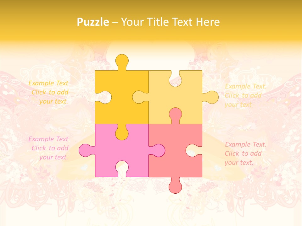 Beautiful Artistic Decorative PowerPoint Template