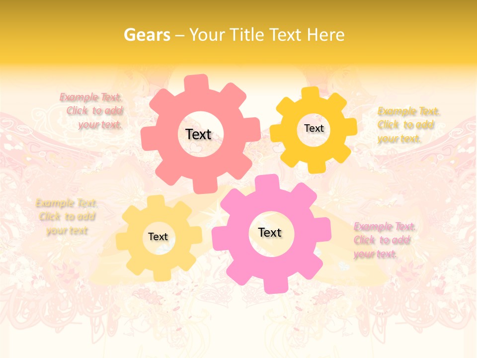 Beautiful Artistic Decorative PowerPoint Template