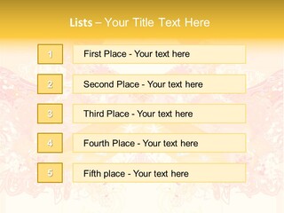 Beautiful Artistic Decorative PowerPoint Template