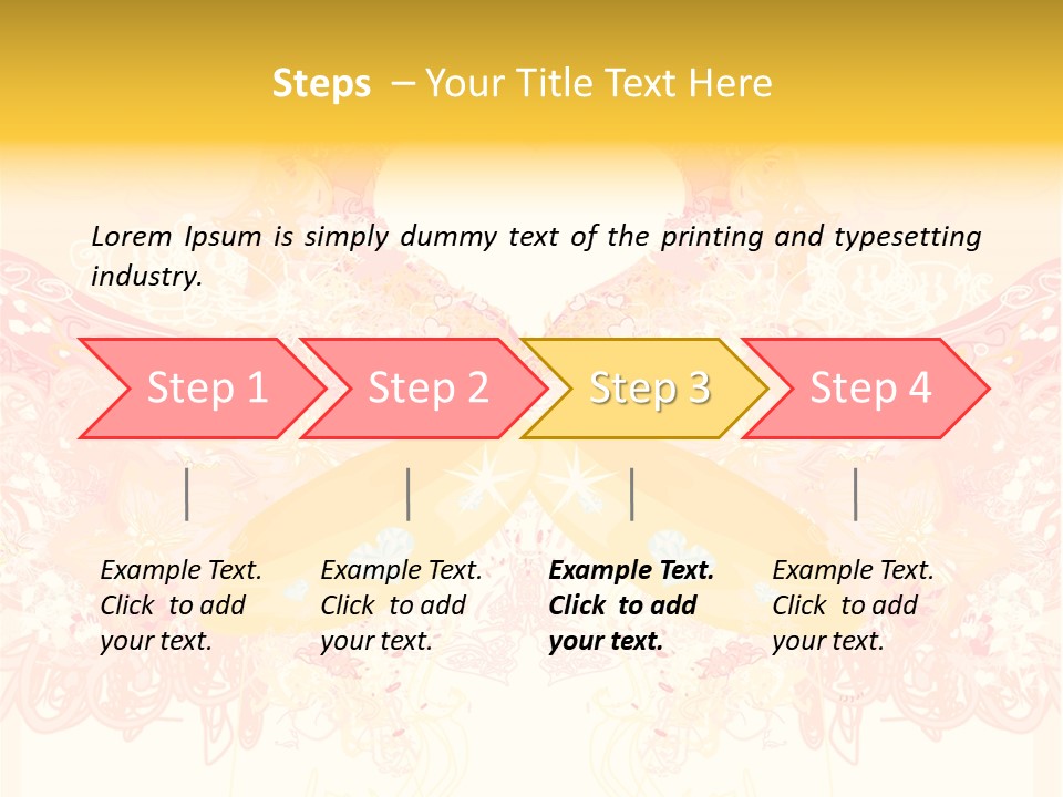 Beautiful Artistic Decorative PowerPoint Template