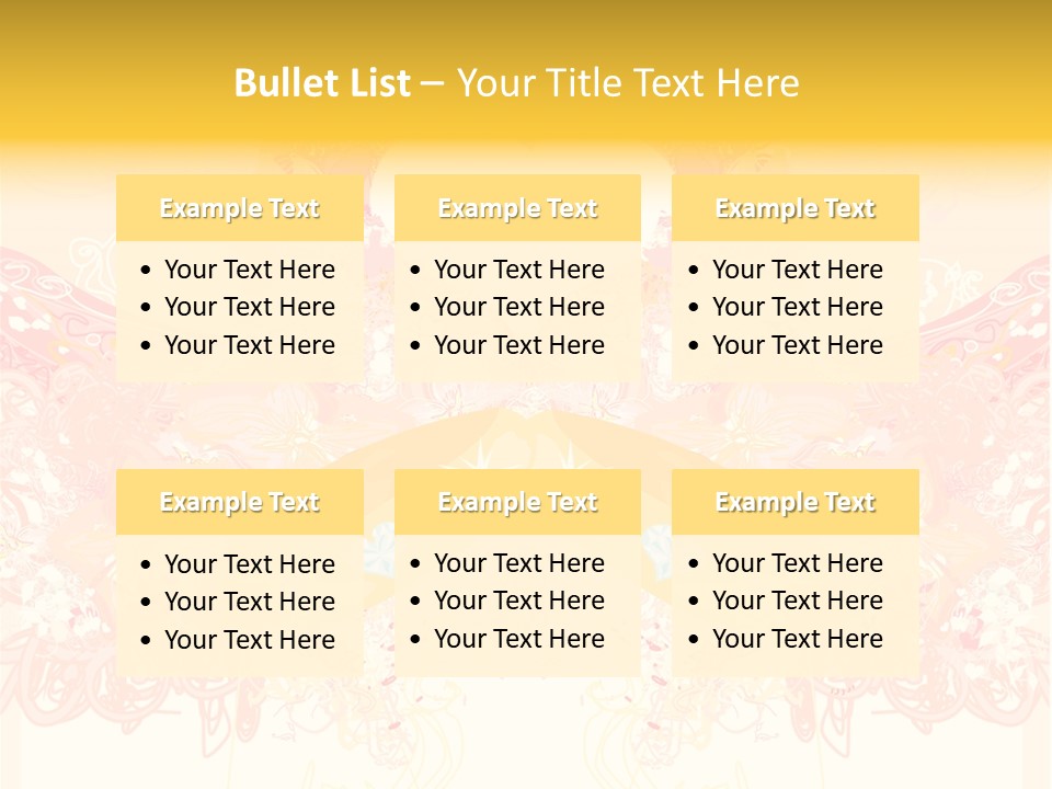 Beautiful Artistic Decorative PowerPoint Template