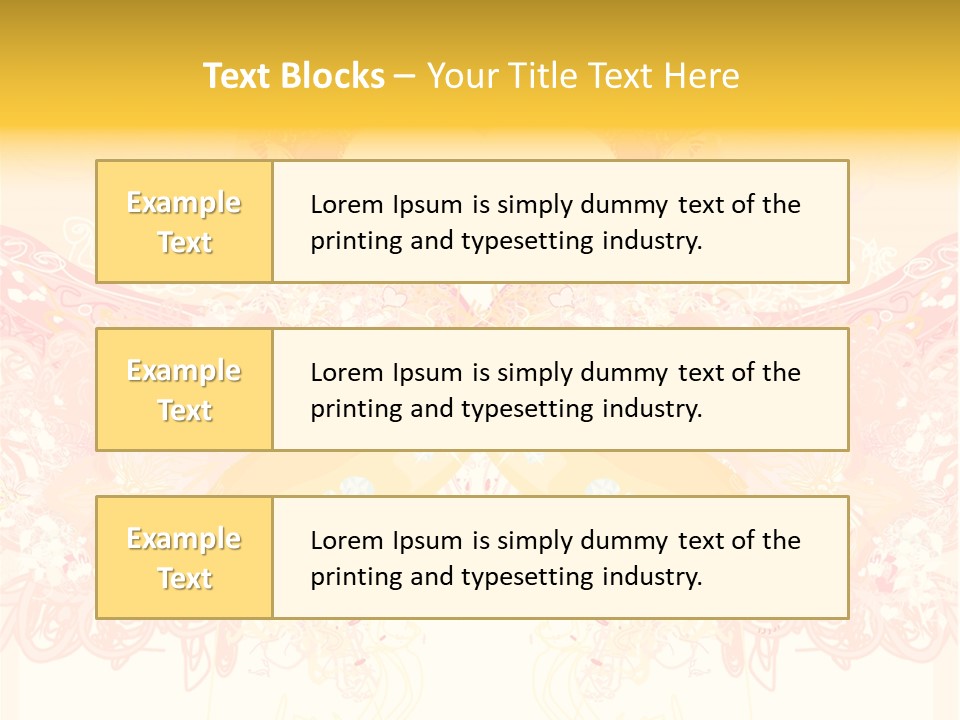 Beautiful Artistic Decorative PowerPoint Template