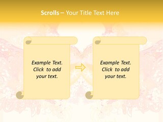 Beautiful Artistic Decorative PowerPoint Template