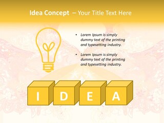 Beautiful Artistic Decorative PowerPoint Template