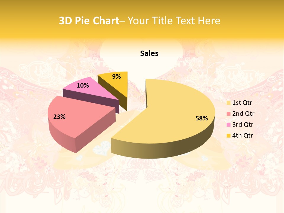 Beautiful Artistic Decorative PowerPoint Template