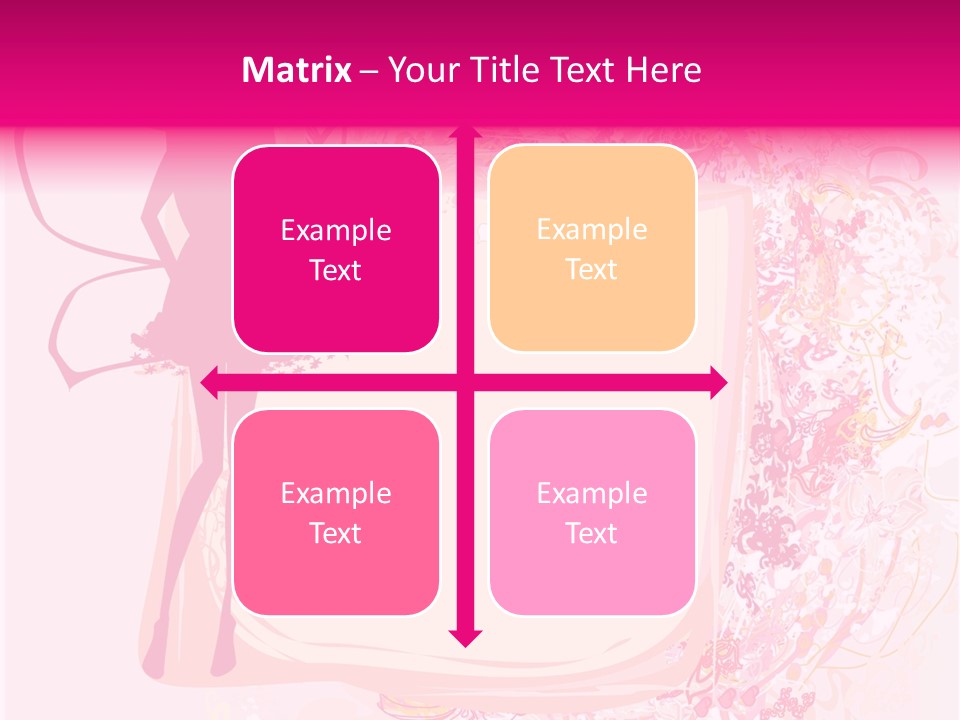 Decoration Beautiful Elf PowerPoint Template