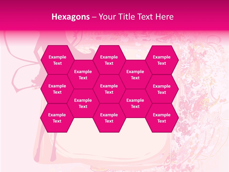 Decoration Beautiful Elf PowerPoint Template