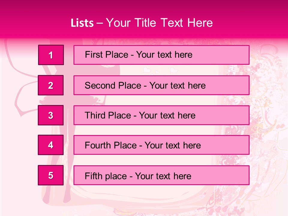 Decoration Beautiful Elf PowerPoint Template