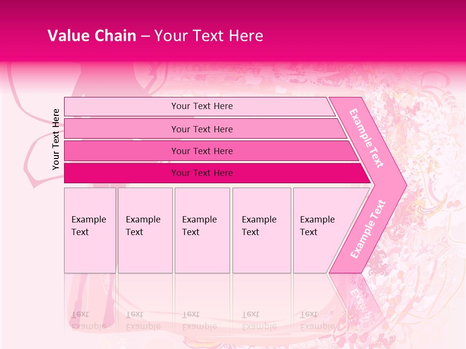 Decoration Beautiful Elf PowerPoint Template