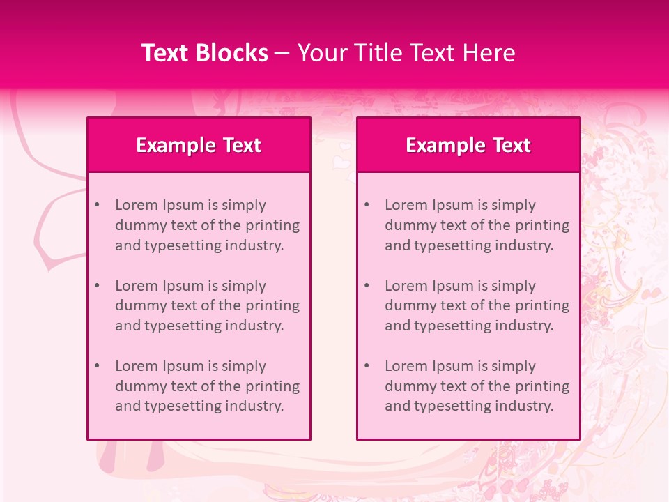 Decoration Beautiful Elf PowerPoint Template