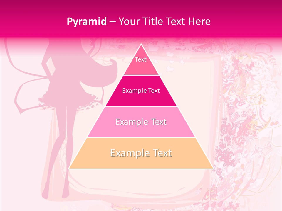 Decoration Beautiful Elf PowerPoint Template