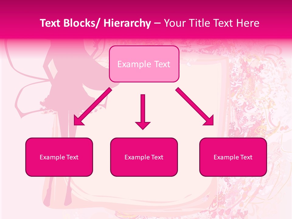 Decoration Beautiful Elf PowerPoint Template