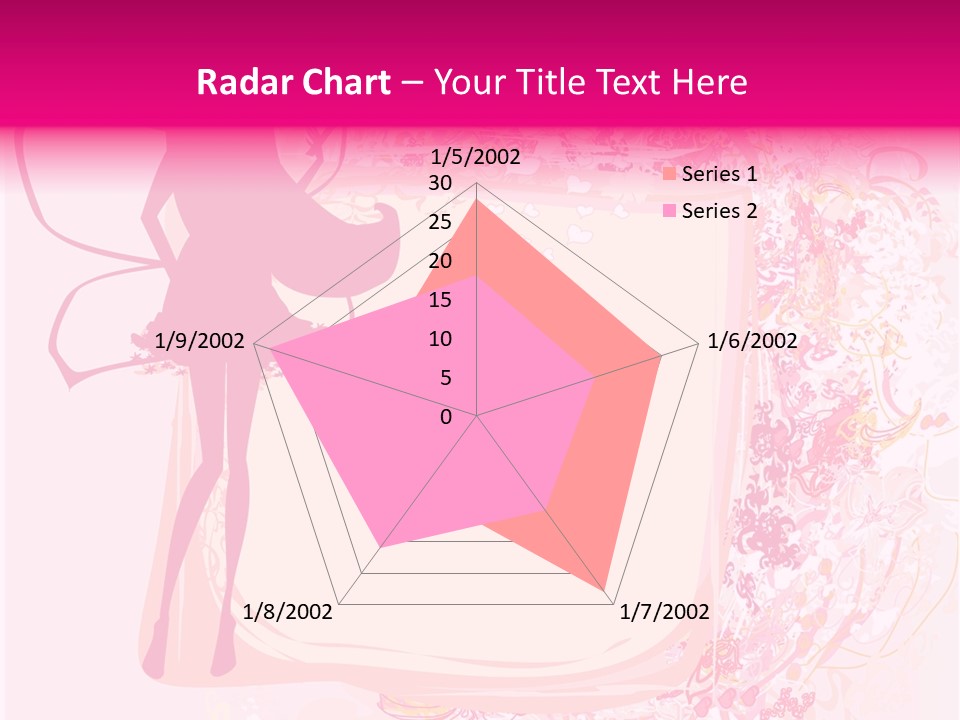 Decoration Beautiful Elf PowerPoint Template