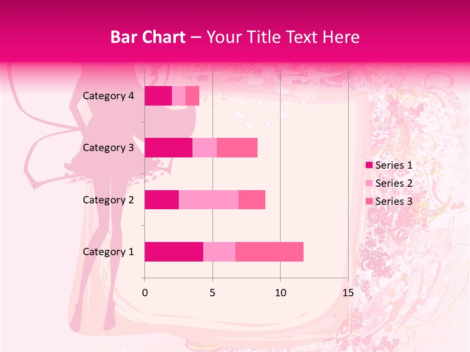 Decoration Beautiful Elf PowerPoint Template