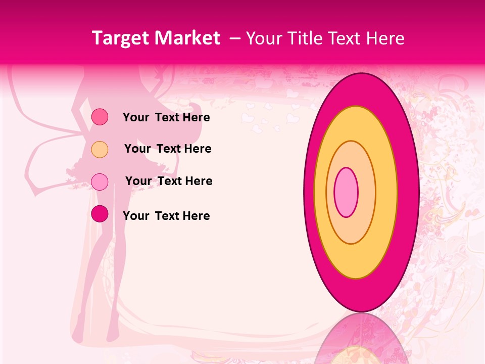 Decoration Beautiful Elf PowerPoint Template