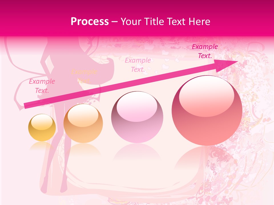 Decoration Beautiful Elf PowerPoint Template