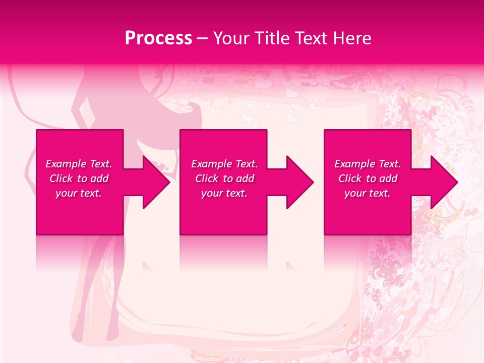 Decoration Beautiful Elf PowerPoint Template