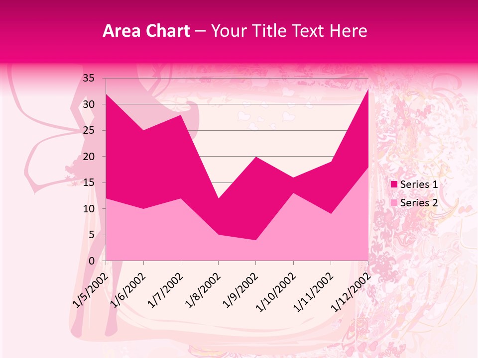 Decoration Beautiful Elf PowerPoint Template