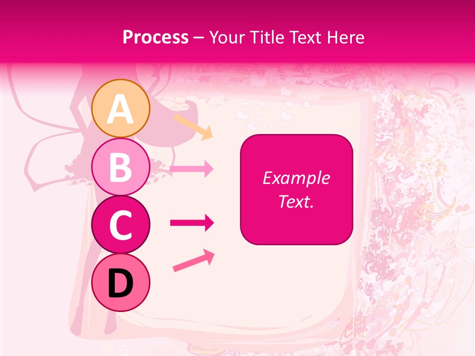 Decoration Beautiful Elf PowerPoint Template