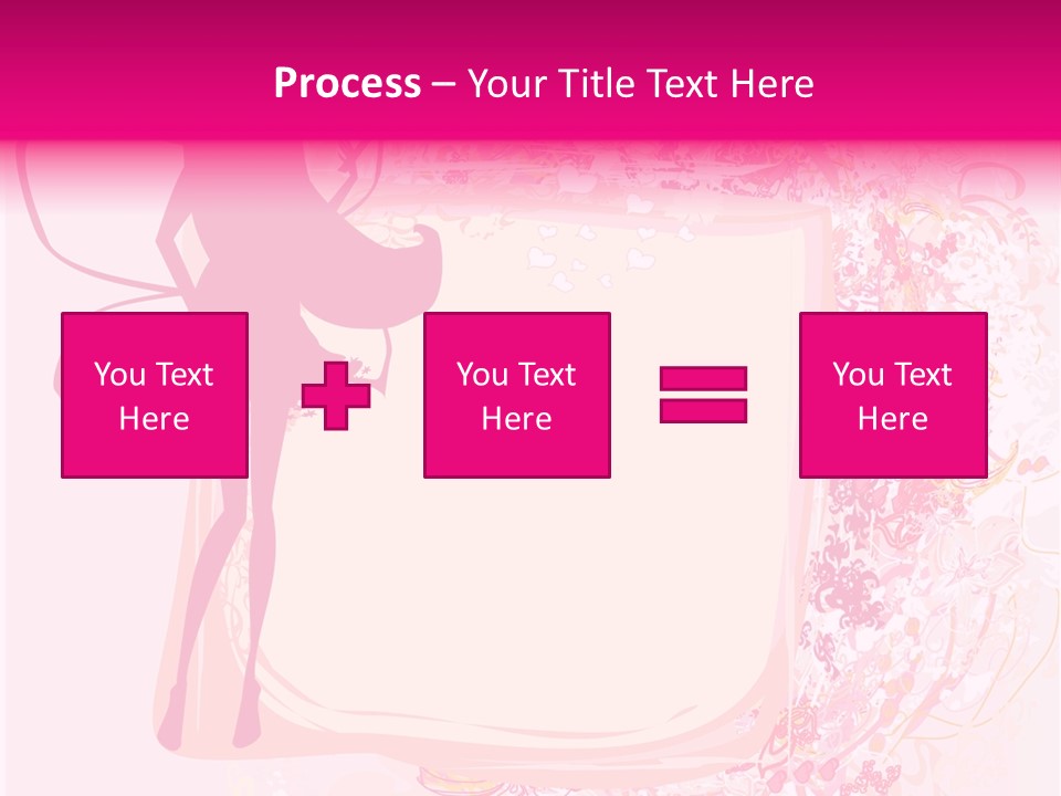 Decoration Beautiful Elf PowerPoint Template