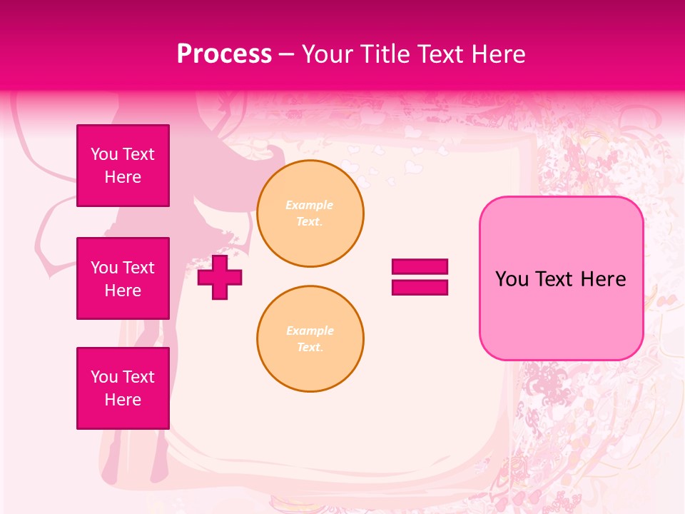 Decoration Beautiful Elf PowerPoint Template