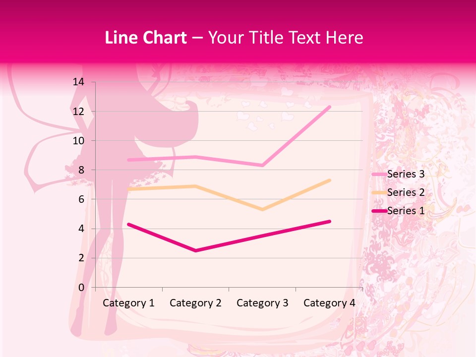 Decoration Beautiful Elf PowerPoint Template