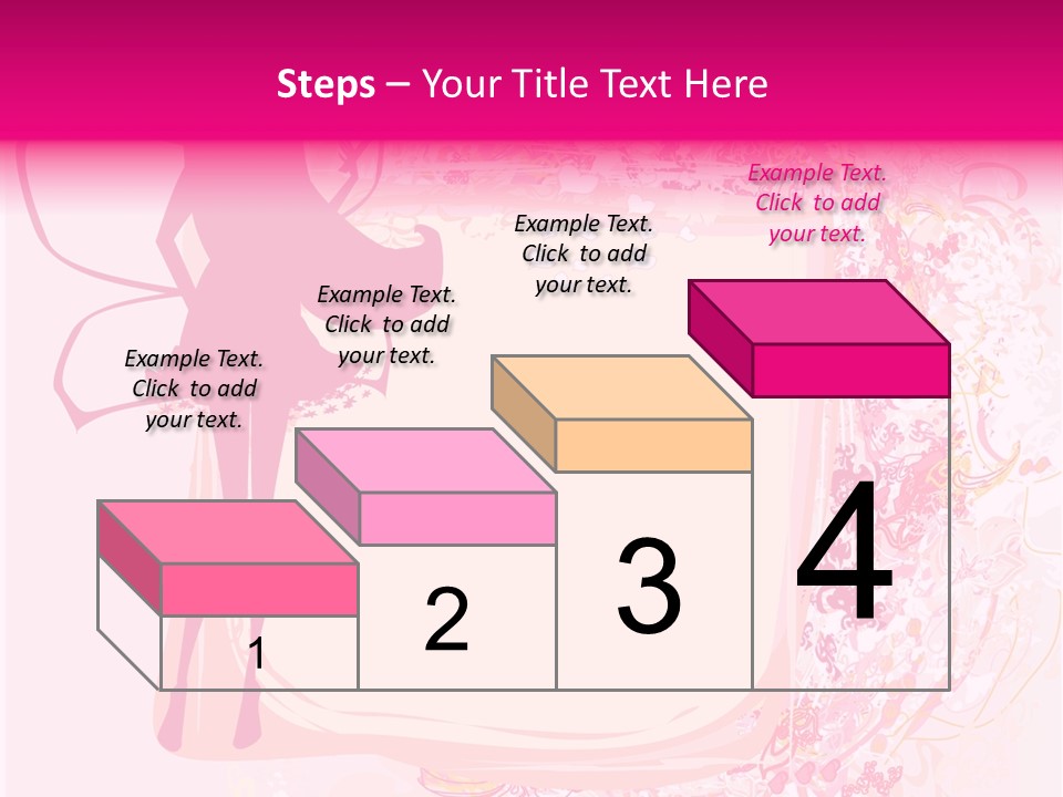 Decoration Beautiful Elf PowerPoint Template